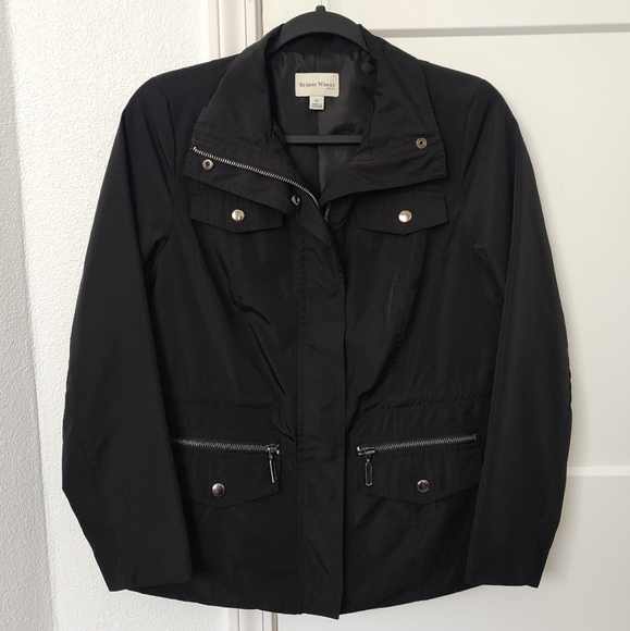 Studio Works Black Lightweight Jacket - Picture 1 of 5